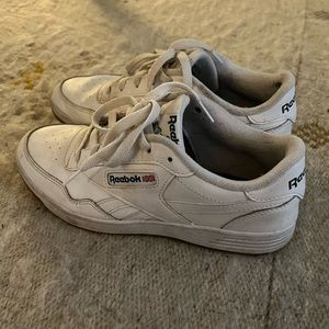 Reebok white & green sneakers